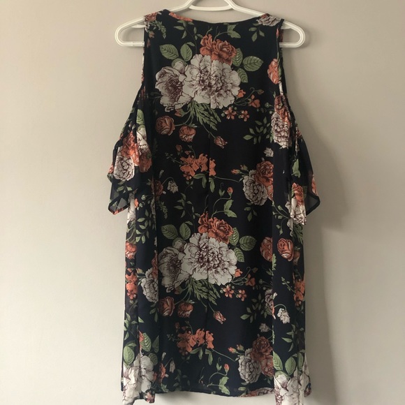 Peach Love Floral Dress - Picture 4 of 4